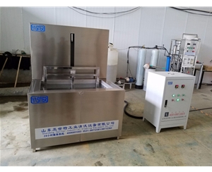 菏泽气缸提升的单槽超声波清洗机